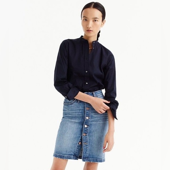 J. Crew Denim Skirt Size 28 - Picture 2 of 9